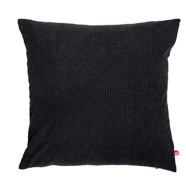 Housse de coussin côtelé 45x45cm - 4 coloris