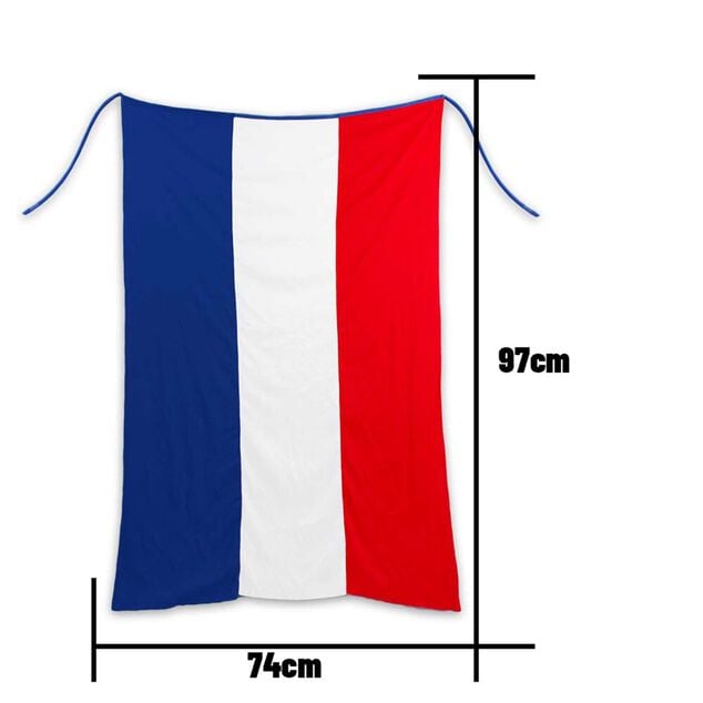 Cape Cocorico bleu blanc rouge 74x97cm