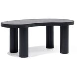 Table basse Pachi noir - L100xP50xH40 cm