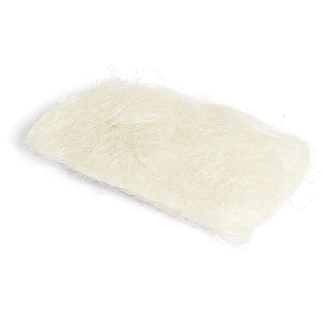 Fausse herbe en paille pour d&eacute;cor P&acirc;ques blanc ou vert