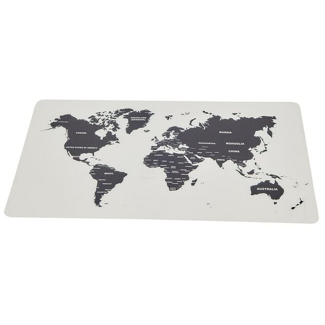 Set de table carte du monde