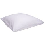Protège oreiller 65x65 cm blanc