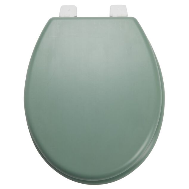Abattant WC en bois vert taille universelle