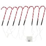 Sucre d'orge lumineux x8 H47 cm