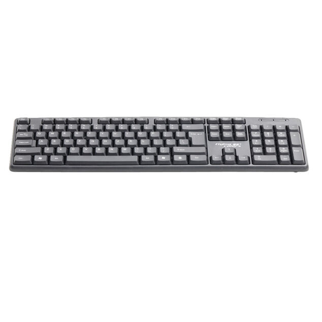 Clavier filaire noir USB 14x42cm
