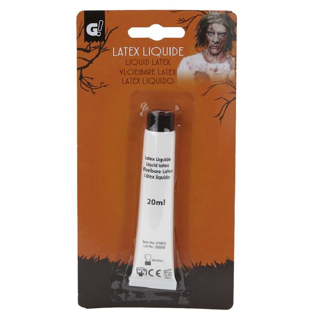 Latex liquide en tube  20 ml Halloween