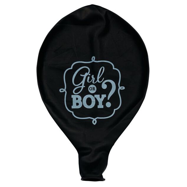 Ballon révélation bébé garçon ou fille baby shower - 2 modèles