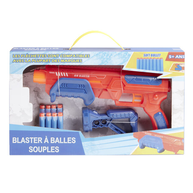 Pistolet avec 8 flechettes