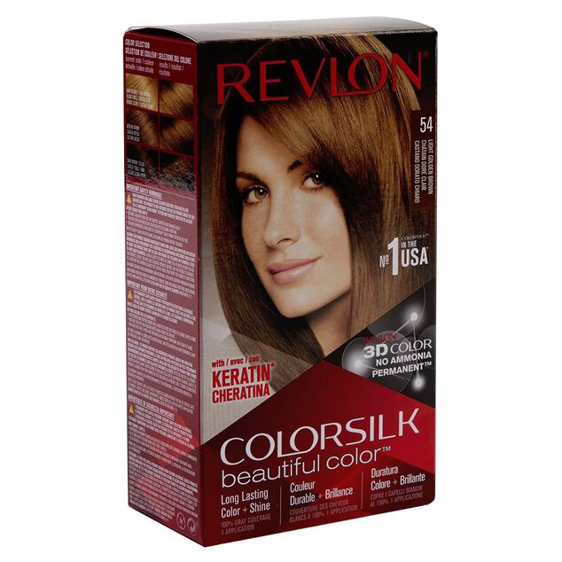Coloration cheveux  Chatain dor&eacute; 54 Revlon