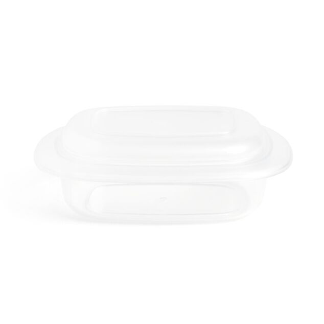Beurrier plastique sans BPA 17,4x12,5xH6cm (2 modèles)