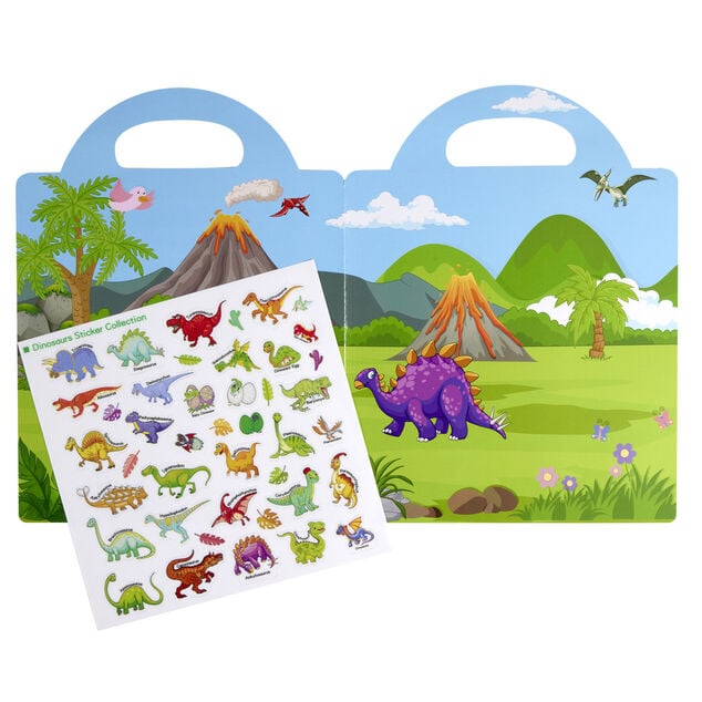 Carnet de sticker enfant animal 31x60cm