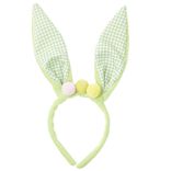 Serre-t&ecirc;te forme oreille de lapin 18xH28cm (3 mod&egrave;les)