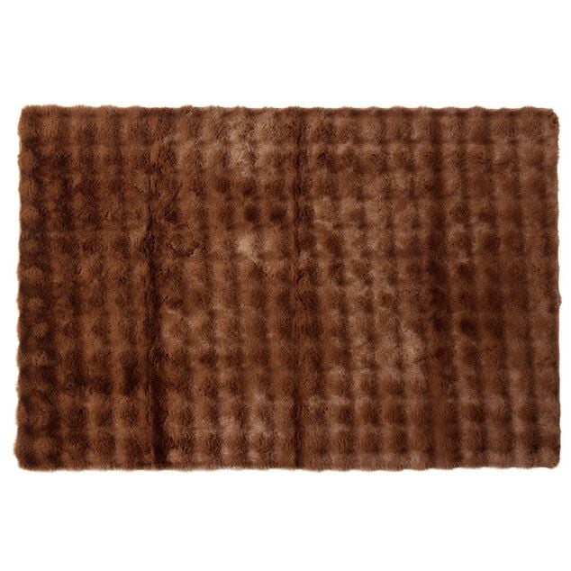 Tapis effet fourrure Bubble 90x150cm (3 mod&egrave;les)