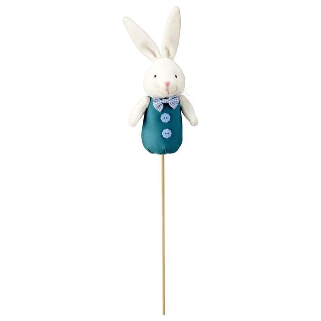 Pic lapin d&eacute;coration de P&acirc;ques H.46 cm