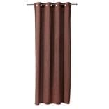 Rideau à oeillets velours côtelé uni 140x240cm (3 modèles)