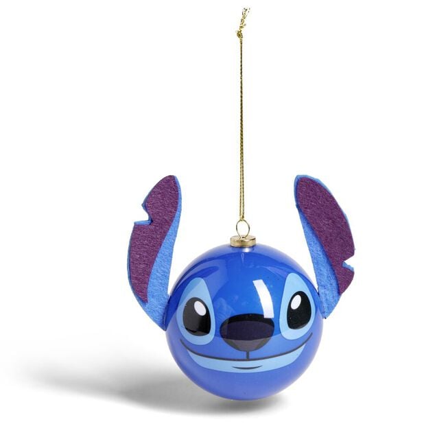 Boule de No&euml;l Disney Stitch avec oreille &Oslash;8cm