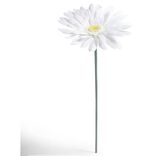 Fleur artificielle blanche marguerite tige XXL H150cm