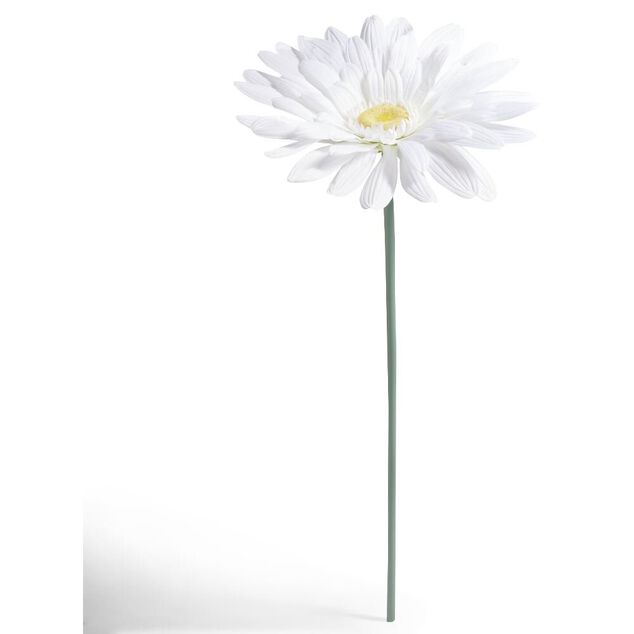 Fleur artificielle blanche marguerite tige XXL H150cm