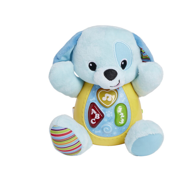 Peluche ourson lumineux et sonore 19,5x12xH16cm