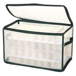 Housse de rangement pour boules de Noël 128 emplacements