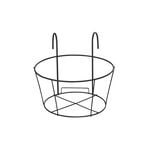 Support pour pot de fleurs rond balcon