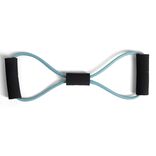Corde de r&eacute;sistance fitness 1800mm bleu ou rouge