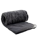 Plaid sherpa pilou pilou taupe L130x160cm