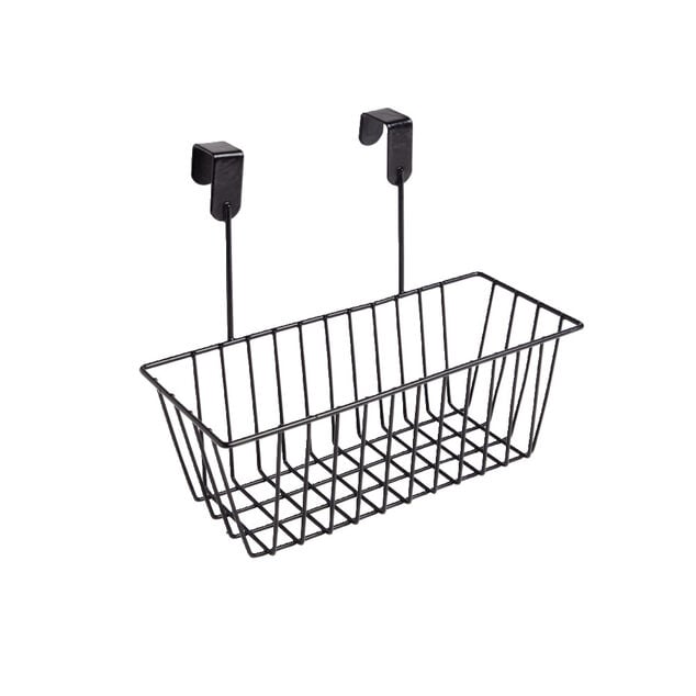 Panier de rangement à suspendre en fer 28x15xH22,5cm