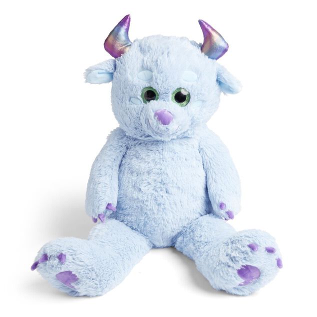 Peluche yéti rose H100cm