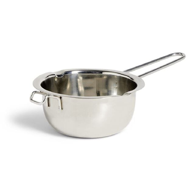 Casserole bain-marie inox gris &Oslash;14,3cm