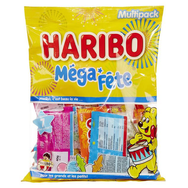 Bonbons Haribo Mega f&ecirc;te