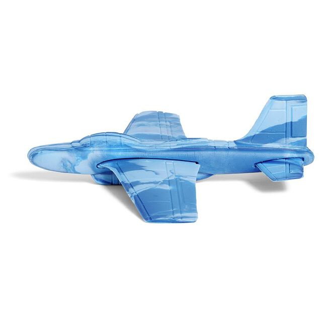 Avion miniature bleu
