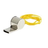 Sifflet de sport inox gris