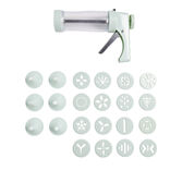 Presse à biscuits sucrés/salés 16 disques et 6 douilles