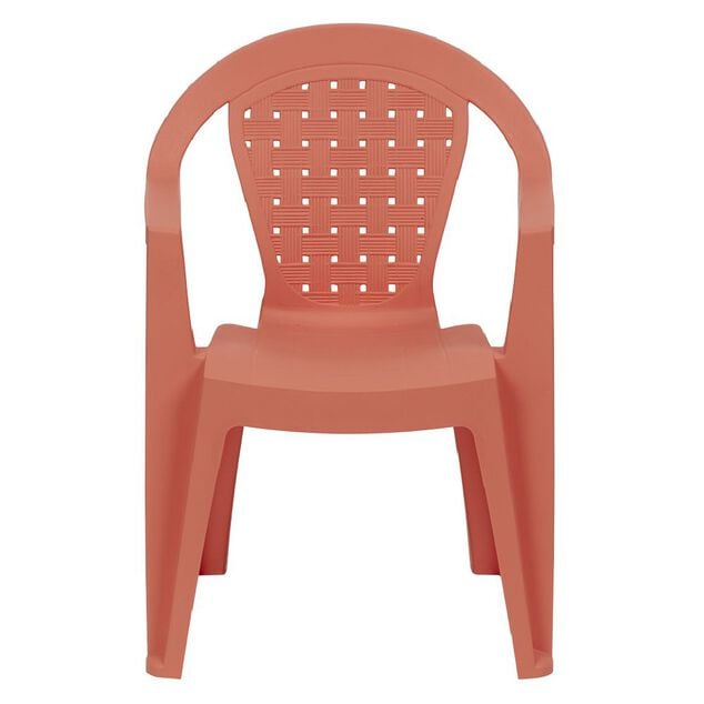 Fauteuil de jardin enfant Norma corail 36x30xH50cm