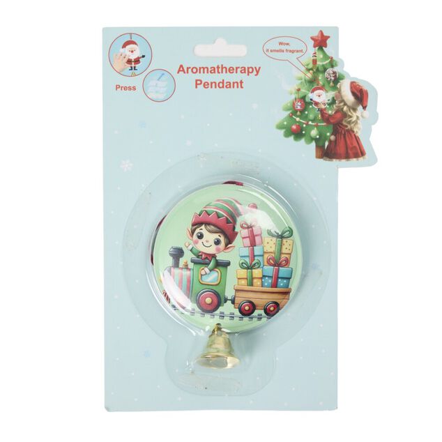 D&eacute;coration parfum&eacute;e &agrave; suspendre de No&euml;l (4 mod&egrave;les)