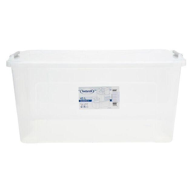 Box de rangement Combi Tontarelli 43 L transparent
