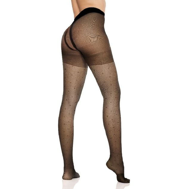 Collant adulte semi opaque noir