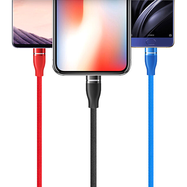 Adaptateur USB 3 en 1 USB-C - micro USB - Lightning