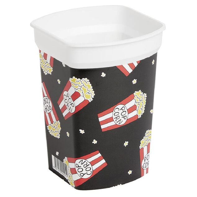 Bo&icirc;te &agrave; pop corn 2L - 13,4x13,4xH18,4cm