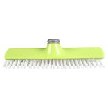 T&ecirc;te de balai brosse frottoir lave-sols vert et blanc