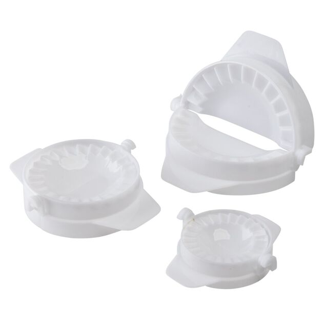 Moule &agrave; chaussons et raviolis x3