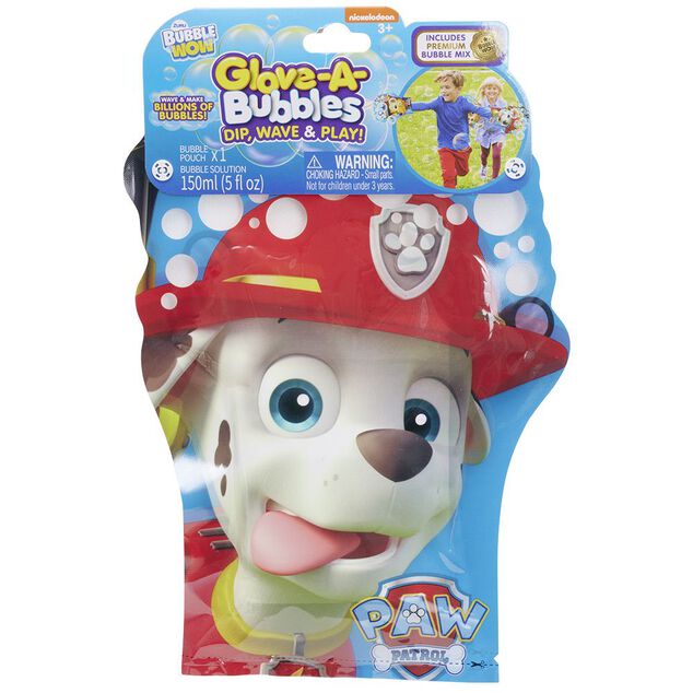 Gant à bulles Pat Patrouille