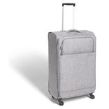 Valise souple 73L polyester gris