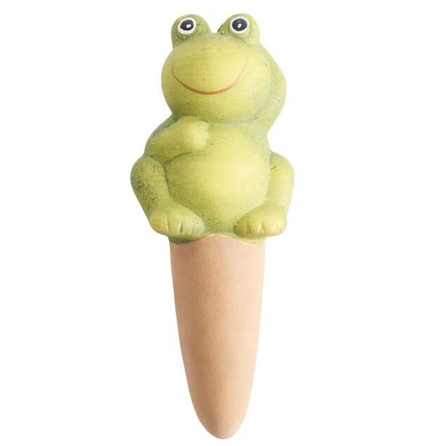 Goutteur arrosage plante figurine terre cuite &Oslash;5xH15cm (4 mod&egrave;les)