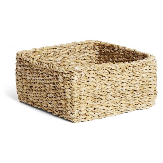 Pani&egrave;re osier carr&eacute;e moyen mod&egrave;le 22x22xH10cm