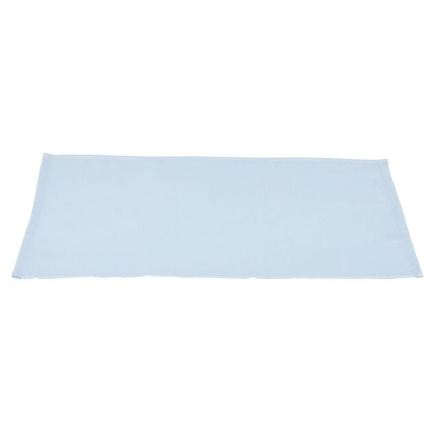 Set de table rectangulaire x2 motif citron et uni bleu