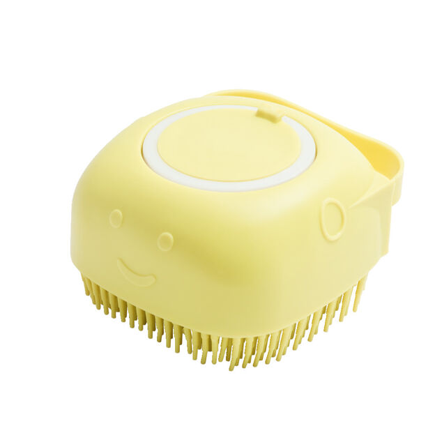 Brosse de nettoyage silicone avec r&eacute;servoir (3 mod&egrave;les)