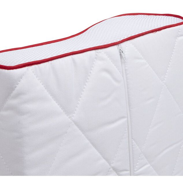 Oreiller ergonomique m&eacute;moire de forme