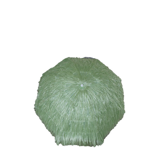 Parasol de plage Hawa&iuml; menthe &Oslash;160xH195cm